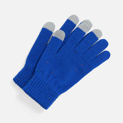 Перчатки сенсорные Spotti Senso, синие (Синий)