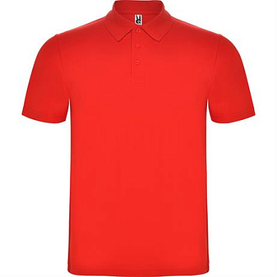 Футболка поло AUSTRAL мужская, КРАСНЫЙ L (Красный)