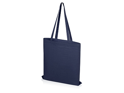 Сумка из хлопка Carryme 105, 105 г/м2 (Тёмно-синий)