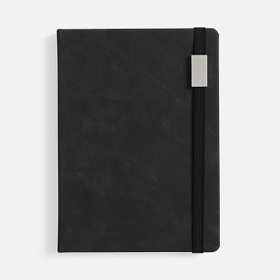 Ежедневник Urban Metal, недатированный, черный (Чёрный)