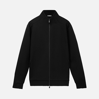 Толстовка на молнии Астин (Astin) черная