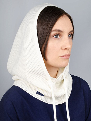 Капор-капюшон Zaliv молочный