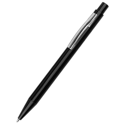 Ручка пластиковая Glory, чёрная (Чёрный)