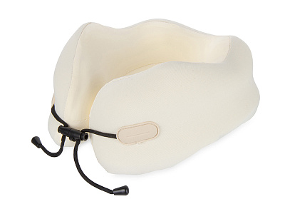 Подушка для путешествий с эффектом памяти Pillow PRO (Молочный) Подушка для путешествий с эффектом памяти Pillow PRO (Молочный)