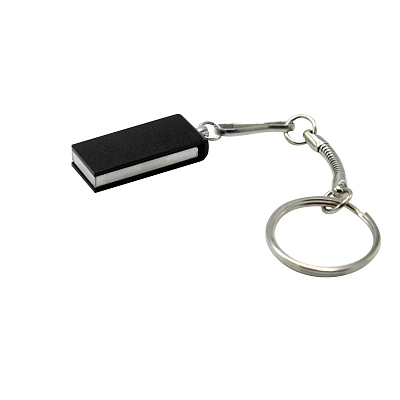 Флешка Slim 16 Гб в футляре, черная