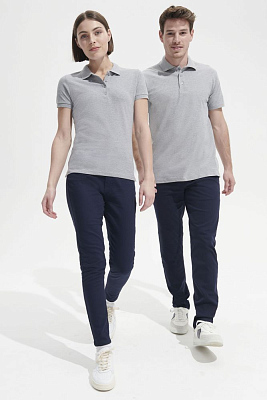 Рубашка поло мужская Spring 210, бирюзовая