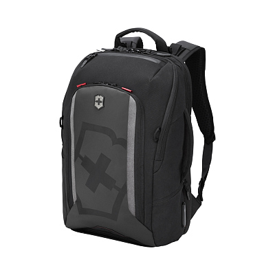 Рюкзак VICTORINOX Touring 2.0, черный, износоустойчивый полиэстер 600D, 31x19x45 см, 21 л