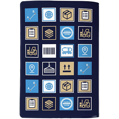 Обложка для паспорта Industry, ver.2, логистика