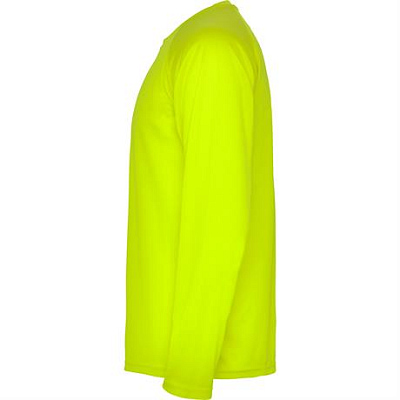 Спортивная футболка MONTECARLO L/S мужская, ФЛУОРЕСЦЕНТНЫЙ ЖЕЛТЫЙ 2XL