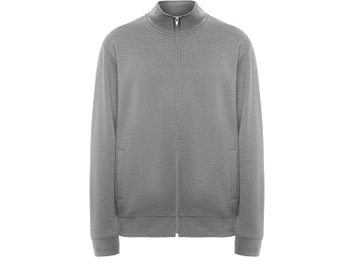 Толстовка на молнии Ulan унисекс (Серый меланж)