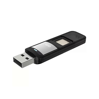 Флешка со сканером отпечатка пальца Pro, Черный, 32Гб