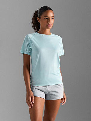 Футболка спортивная женская Vortex Women, молочно-белая