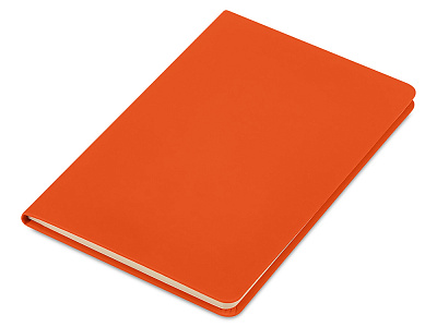 Блокнот в твердой обложке A5 Виспи в клетку (Оранжевый)