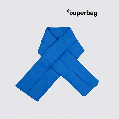 Шарф Bubble, стёганый (голубой) (Голубой)