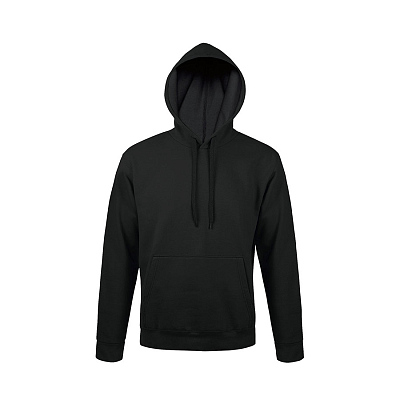 Толстовка унисекс с капюшоном SNAKE 280 (Чёрный)