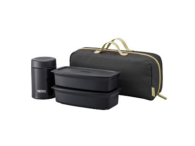 Ланч-набор JEA-1001, 1000 мл (Чёрный)