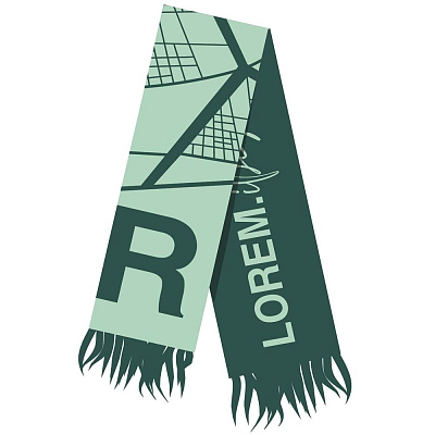 Шарф на заказ Tricksy Classic Fint, L