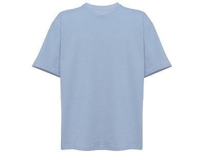Детская футболка оверсайз Liyon (Небесно-голубой)