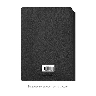 Ежедневник Молто (Molto) недатированный, черный (без упаковки, без стикера)