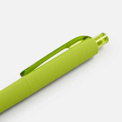 Ручка шариковая Prodir DS8 PRR-T Soft Touch, зеленая