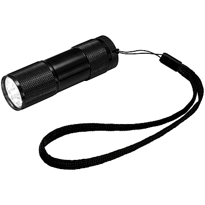 Фонарик Aurora, черный (Чёрный)