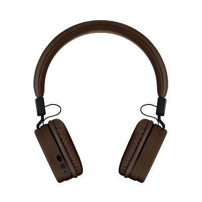 Наушники беспроводные Rombica MySound BH-11, коричневый