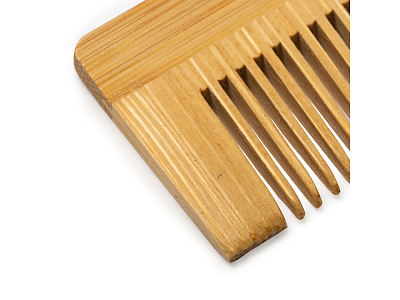 Расческа KURLY бамбуковая