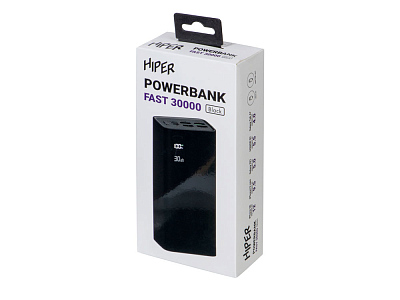 Портативный внешний аккумулятор FAST, 30000 mAh