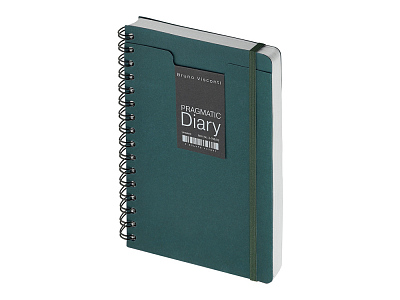 Ежедневник недатированный А5 Pragmatic (Темно-зеленый)