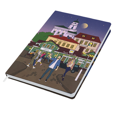 Записная книжка A5 Dziuna Зыбицкая в линейку 15,5 x 21 см (Зыбицкая)