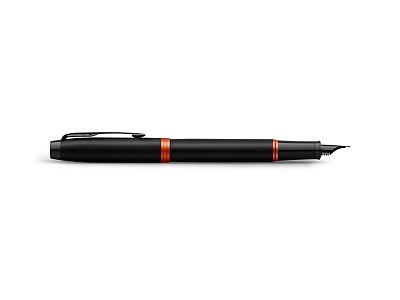 Ручка перьевая Parker IM Vibrant Rings Flame Orange