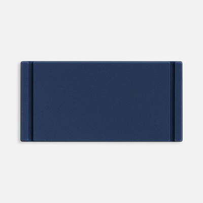 Лейбл из ПВХ Dzeta, XS, темно-синий (Тёмно-синий)