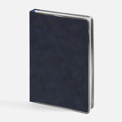 Ежедневник Metal Frame на заказ, датированный  (Синий)
