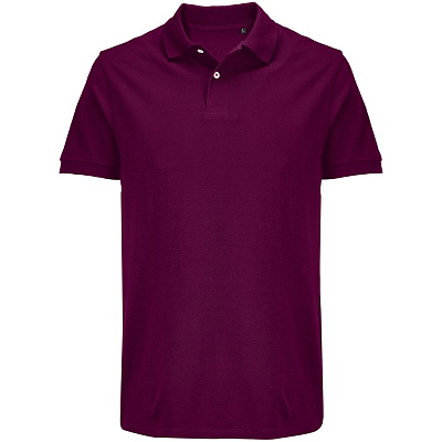 Рубашка поло унисекс Pacific, фиолетовая (сливовая) (Сливовый)