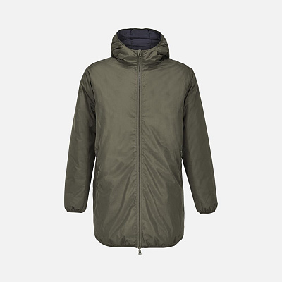 Куртка-парка унисекс Reverse, черная (Хаки)