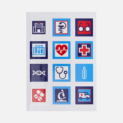 Стикерпак UV-DTF Industry медицина