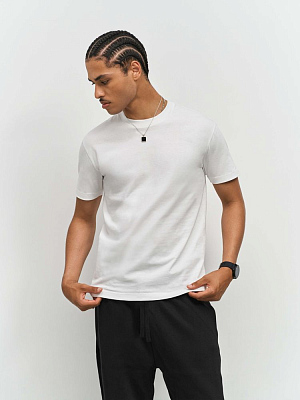 Футболка унисекс Cliff, белая