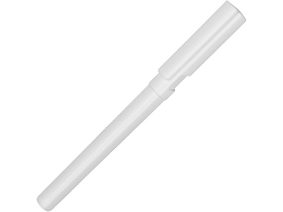 Ручка-подставка пластиковая шариковая трехгранная Nook (Белый)
