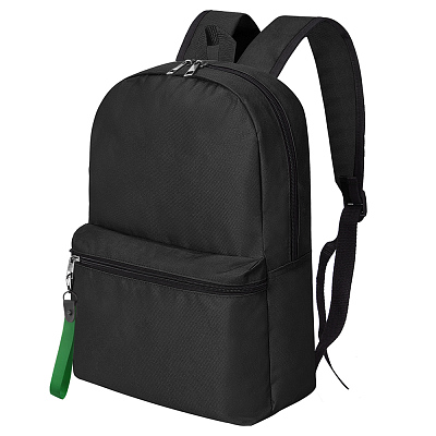 Рюкзак BASIS TO GO, Чёрный/Зелёный (Черный/зеленый)