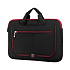Сумка-чехол для ноутбука WENGER 13", чёрный с красными элементами, 100% нейлон, 33х24х2 см, 2 л - Фото 3