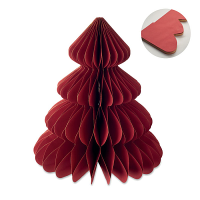 Paper Xmas tree decoration (Красный)