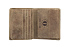 Бумажник KLONDIKE «Jamie», натуральная кожа в коричневом цвете, 9 х 10,5 см - Фото 3