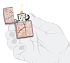 Зажигалка ZIPPO Eastern с покрытием High Polish Rose Gold, латунь/сталь, розовое золото, 38x13x57 мм - Фото 5