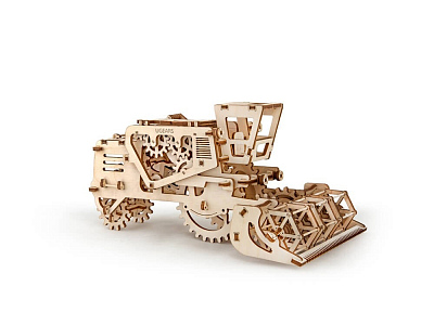 3D-ПАЗЛ UGEARS Комбайн