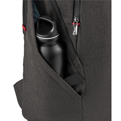 Рюкзак WENGER MX Light 16”, серый, 100% полиэстер, 31х20х44 см, 21 л