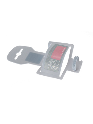 Щетка Dewal Beauty серия "Ocean wave", продувная, с нейлоновым штифтом, форма волна, голубая