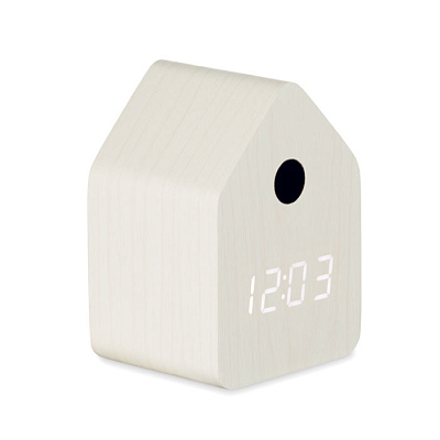 MDF cuckoo alarm clock (Белый)
