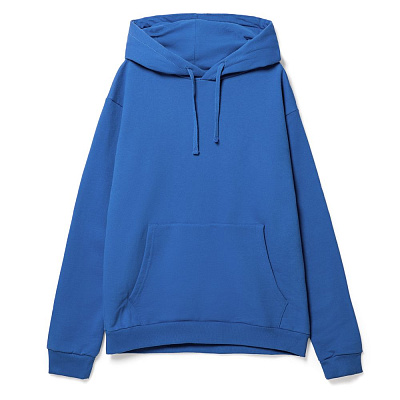 Худи унисекс Tuloksa 280 ver. 2, серый меланж (Синий)