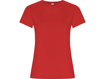 Футболка из органического хлопка Golden Woman женская (Красный)
