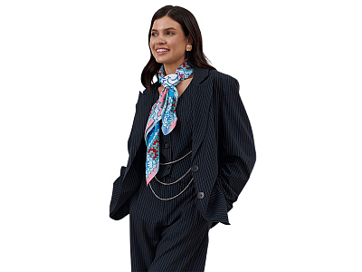 Платок Северное сияние